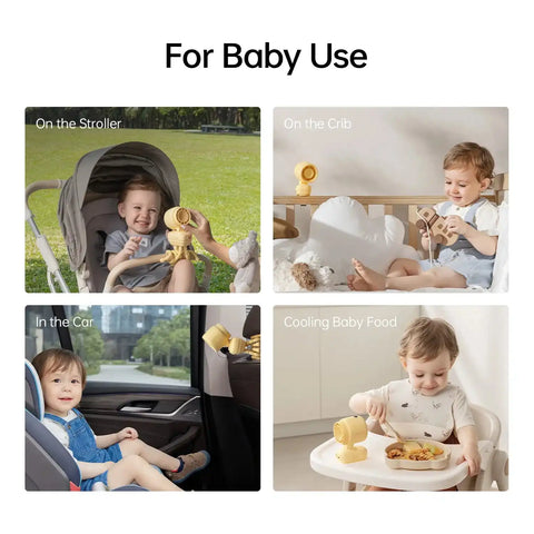 JisuLife Stroller Fan 4